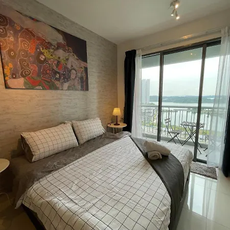 Teega Suites Puteriharbour By Wp Homestay Johor Bahru Bagian luar foto