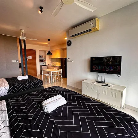 Teega Suites Puteriharbour By Wp Homestay Johor Bahru Bagian luar foto