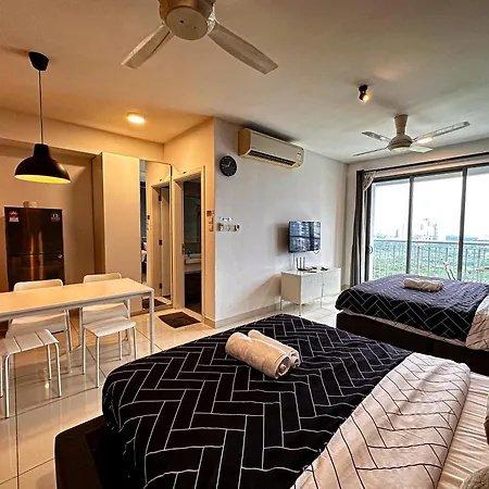 Teega Suites Puteriharbour By Wp Homestay Johor Bahru Bagian luar foto