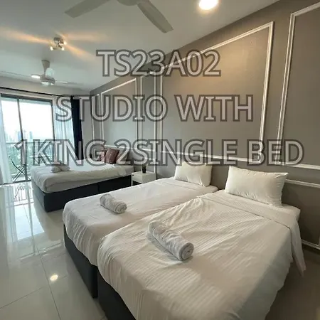 Teega Suites Puteriharbour By Wp Homestay Johor Bahru Bagian luar foto