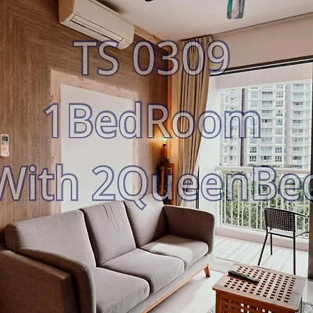 Teega Suites Puteriharbour By Wp Homestay Johor Bahru Ruang foto