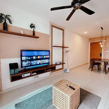 Teega Suites Puteriharbour By Wp Homestay Johor Bahru Ruang foto