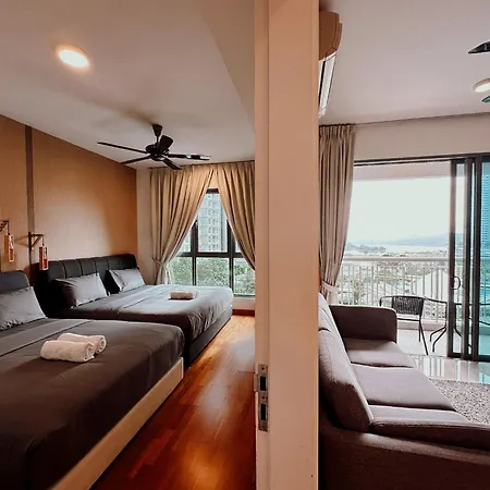 Teega Suites Puteriharbour By Wp Homestay Johor Bahru Bagian luar foto