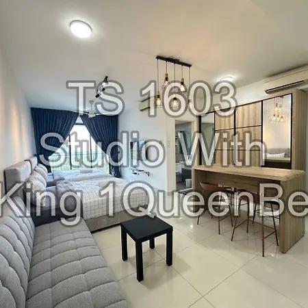 Teega Suites Puteriharbour By Wp Homestay Johor Bahru Ruang foto