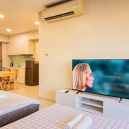 Teega Suites Puteriharbour By Wp Homestay Johor Bahru Ruang foto