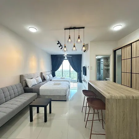 Teega Suites Puteriharbour By Wp Homestay Johor Bahru Ruang foto