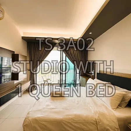 Teega Suites Puteriharbour By Wp Homestay Johor Bahru Ruang foto