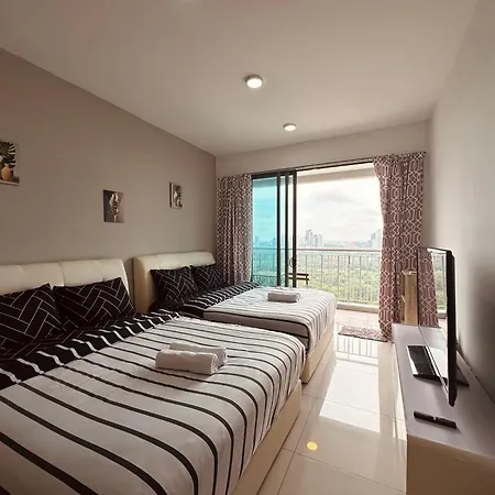 Teega Suites Puteriharbour By Wp Homestay Johor Bahru Ruang foto